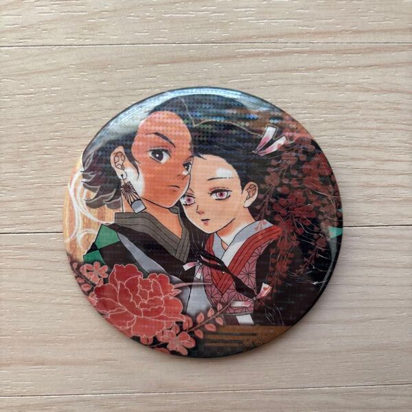 鬼滅の刃 竈門炭治郎&竈門禰豆子 缶バッジ レア ジャンプショップ