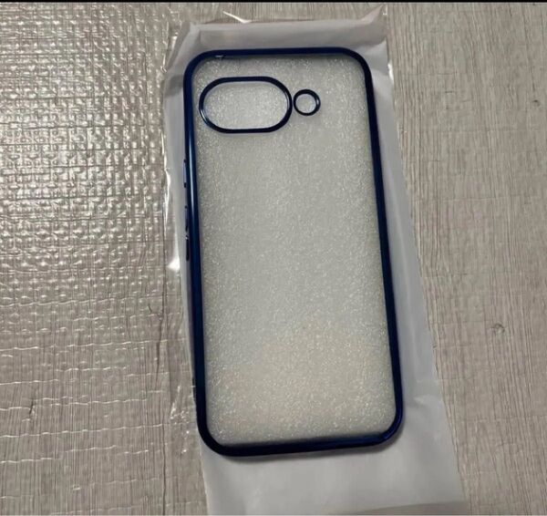 Google pixel 9a ケース カバー ソフトケース tpuブルー