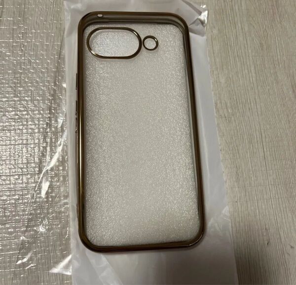 Google pixel 9a ケース カバー ソフトケース tpu ゴールド