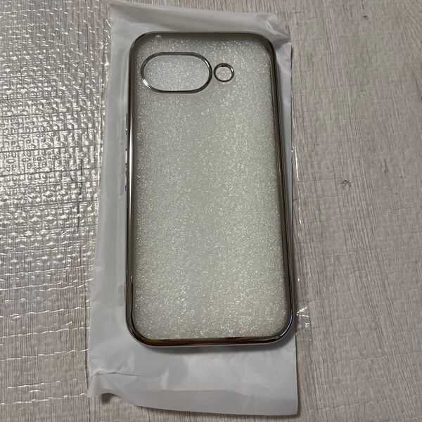 Google pixel 9a ケース カバー ソフトケース tpu シルバー