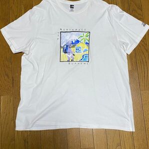 SUPREME×THE NORTH FACE Tシャツ XXL
