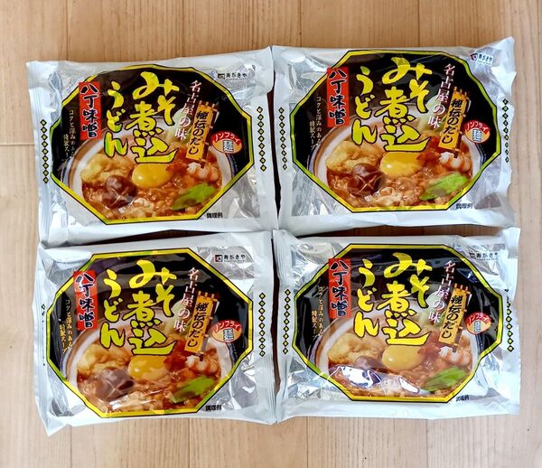 寿がきや食品 八丁味噌煮込うどん 114gx4合計4個