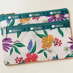 LeSportsac レスポートサック 大人の花柄ポーチ エクラ 付録