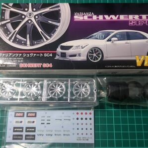 アオシマ 1/24 ホイール 20インチ ヴァリアンツァ シュヴァート SC4