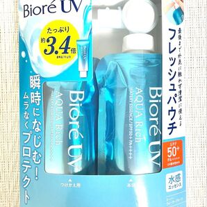ビオレ アクアリッチ ウォータリーエッセンス フレッシュパウチ 本体 つけかえ用