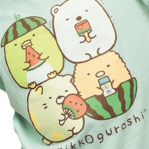 【100サイズ◎すみっコぐらし半そでTシャツ】まとめて2枚 人気のそでフリル 綿