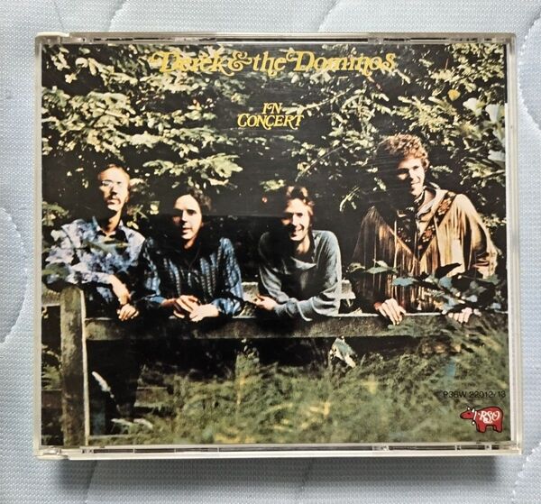 来日記念貴重廃盤2CD E.クラプトン DEREK&THE DOMINOS/デレク&ザ・ドミノス【インコンサート】国内盤