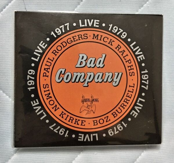 貴重盤 BAD COMPANY/バッドカンパニー ベストライヴ【LIVE 1977 & 1979】輸入盤