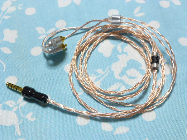 新しい季節 6N純銀撚り線 用ケーブル IER-Z1R SONY 八芯ブレイド ...