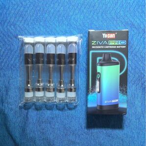 【お得】Yocan ZIVA PRO + 510規格アトマイザー×5本セット