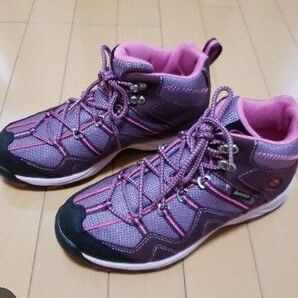 美品 Champion 24cm登山靴 パープル