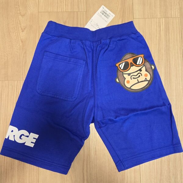 XLARGE KIDS ファニーゴリラプリントロゴショートパンツ130