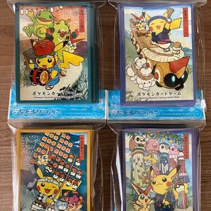 ポケモンセンタートウホク デッキシールド4種セット お祭りごっこ
