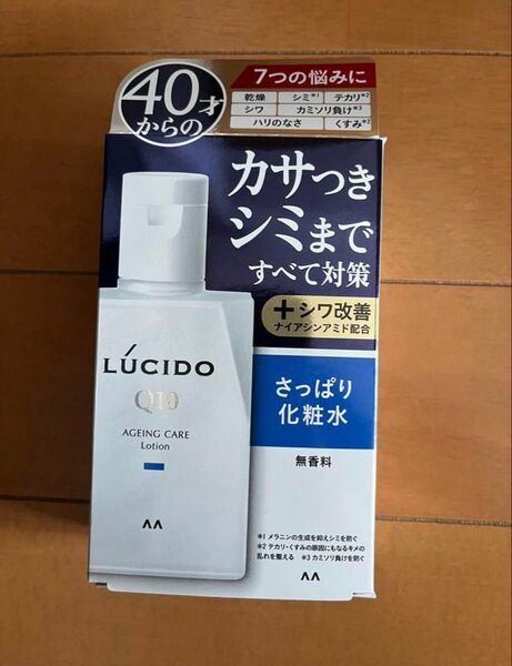 LUCIDO Q10 エイジングケア 化粧水 マンダム 無香料 ローション ルシード