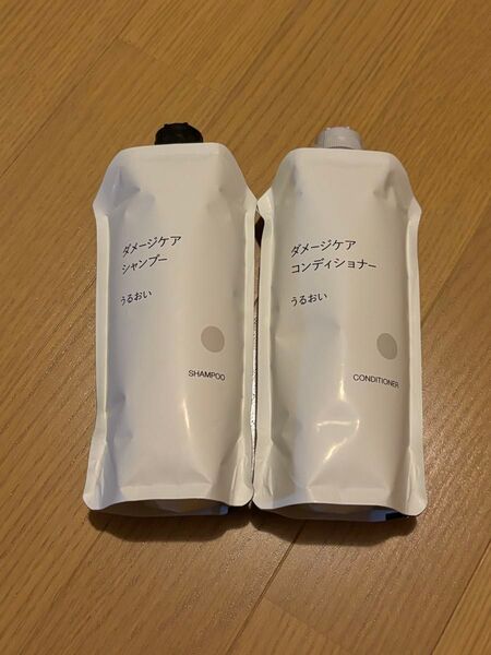 無印良品 ダメージケア シャンプー コンディショナー うるおい 詰替 340ml 新品・未使用