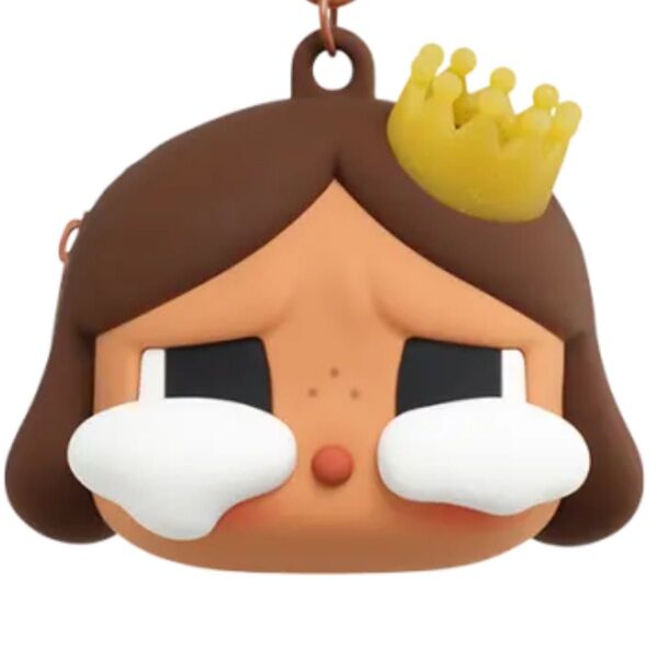 POP MART CRYBABY SHINY SHINY Series-Earphone Case Brown