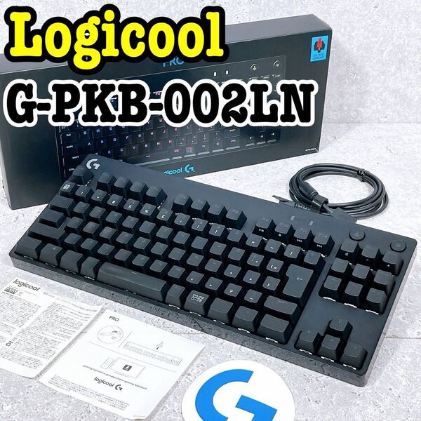 ロジクール ゲーミングキーボード G-PKB-002LN 赤軸 日本語配列 リニア LOGICOOL