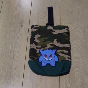 ハンドメイド ポケモン 上履き袋 幼稚園児