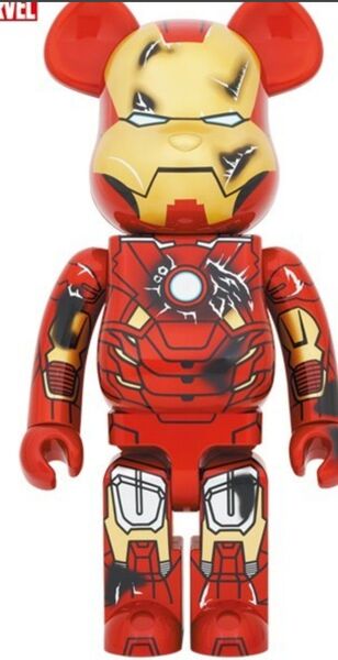 未開封 BE@RBRICK IRON MAN MARK VII DAMAGE Ver. 1000% ベアブリック アイアンマン
