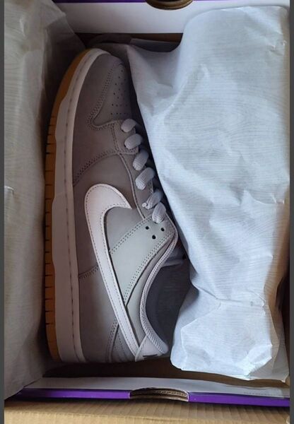 新品 27.5cm Nike SB Dunk Low Orange Label Grey Gum DV5464-001 us9.5