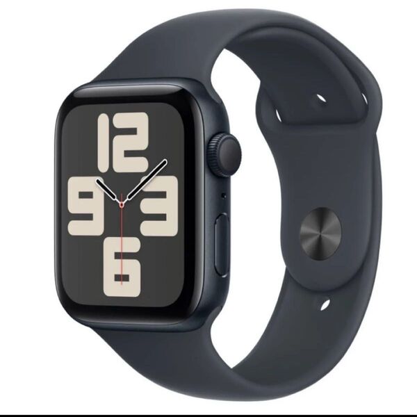 【新品未開封】Apple Watch SE 2 GPS 44mmミッドナイトアルミニウムケースとミッドナイトスポーツバンド M/L