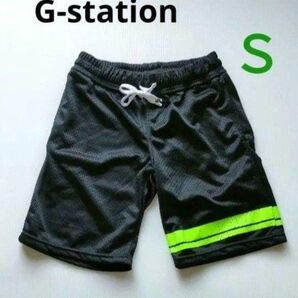 【G-STATION】ショートパンツ S ブラック