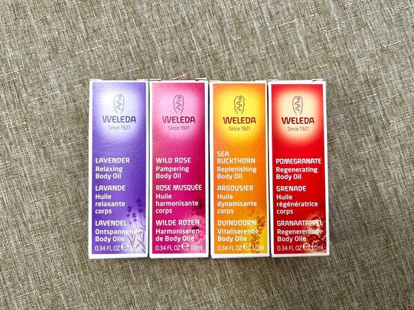 WELEDA ボディオイル4点セット