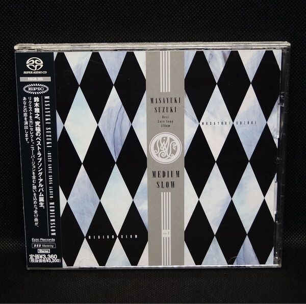 【SACD】鈴木雅之「ミディアムスロー」「-Best Love Song Album- MEDIUMSLOW」ベストアルバム