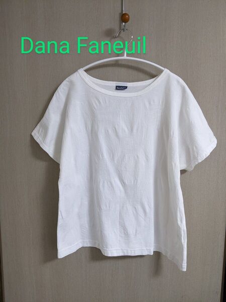 送料込 ダナファヌル Dana Faneuil 半袖Tシャツ カットソー ブラウス サイズM