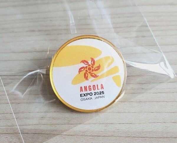 【非売品】万博 アンゴラ パビリオン ピンバッジ