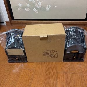 木製 昭和レトロ なお盆 ブックスタンド
