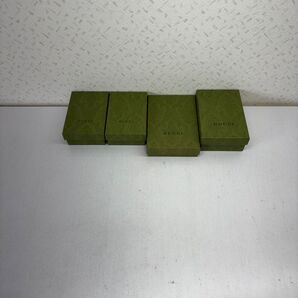 GUCCI 空箱 4点セット リング ピアス アクセサリー