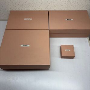 miumiu 空箱 4個セット