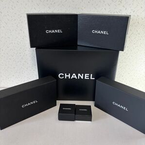 CHANEL 空箱 まとめ売り ブラック 黒 シャネル 収納 インテリア