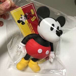 Made in Japan Mickey Mouse Sofubi 日本製 ミッキーマウス ソフビ ノーマルカラー テツロッド　ヴィンテージ　No.129 希少　絶版