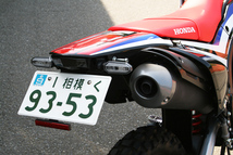 新品 ('17～'20) CRF250L (CRF250M) CRF250 RALLY LED TAIL フェンダーレス　送料無料_画像3