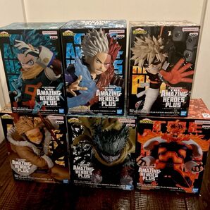 僕のヒーローアカデミア ヒロアカ THE AMAZING HERO PLUS フィギュア 全6体セット 未開封