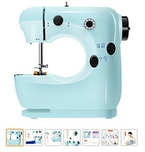 ROSHICH EC SREADER COMPACTTYPE HOME SEW MACHINE LIGHT WEIGHT BIGINNER 2LEVERLS SPEED WITH FOOT PEDAL M-BL20DBDR