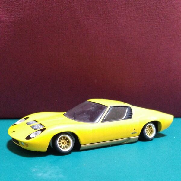 名車コレクション 1/43 ランボルギーニ ミウラ カスタム ローダウン ミニカー