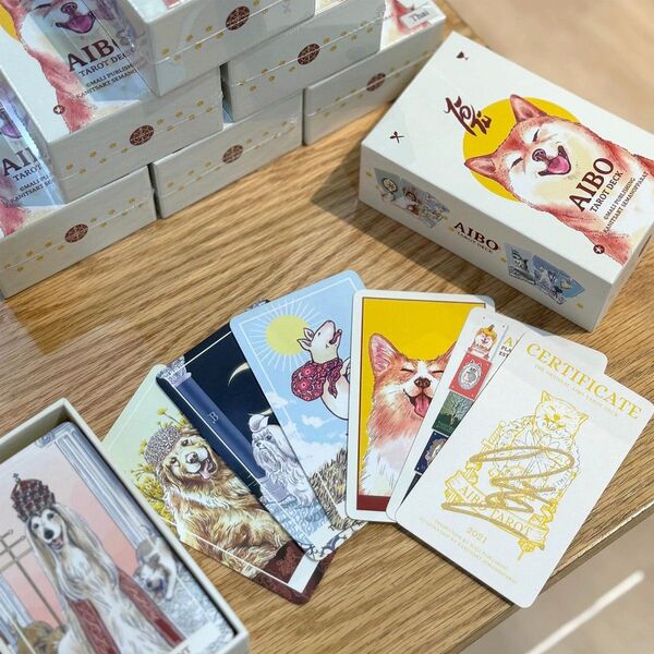 正規品! 2023年 AIBO Tarot アイボ 犬のタロットカード