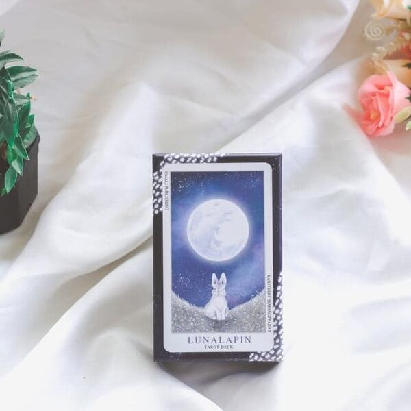 正規品 Luna Lapin Tarot タロットカード (銀縁)