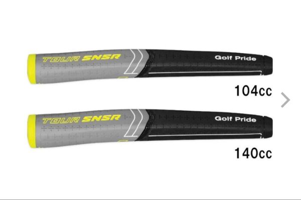 ゴルフプライド Golf Pride ツアーセンサー SNSR 140 コンツアー プロ グレー パターグリップ 中古