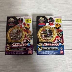 SGセンタイリング01 タイムレンジャー バイオマン ナンバーワン戦隊ゴジュウジャー 食玩