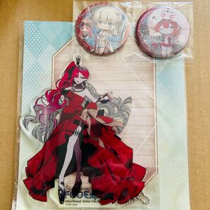 バーヴァンシー モルガン fgo アクリルマスコット アクリルスタンド 缶バッジ