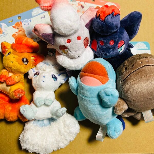 ポケモン 磁石でくっつくペアマスコット にたものどうし ロコン&アローラロコン、ゾロア&ヒスイゾロア、ヌオー&ドオー ポケセン