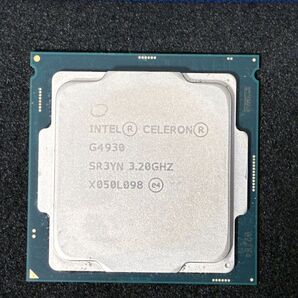 Intel Celeron G4930 Windows起動確認済み