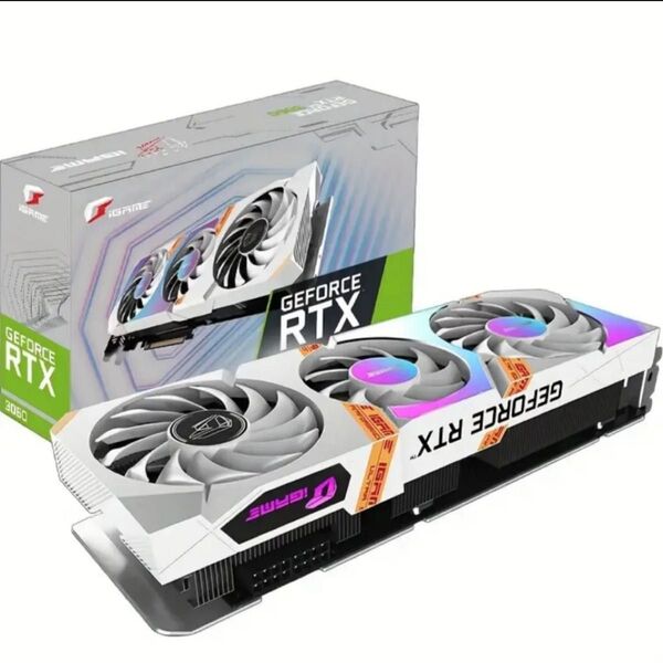 新品未使用 Colorful IGame GeForce RTX 3060 Ultra W OC 12G グラフィックカード