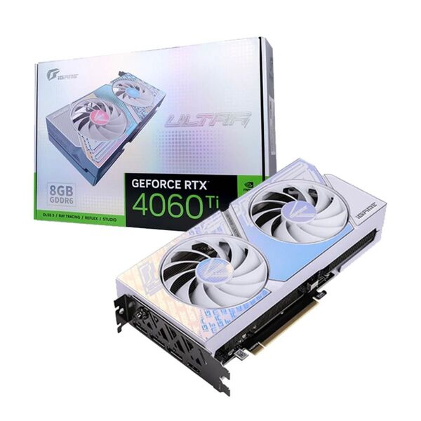 【新品未使用】IGame GeForce RTX 4060 Ti Ultra W DUO OC 8GB-V
