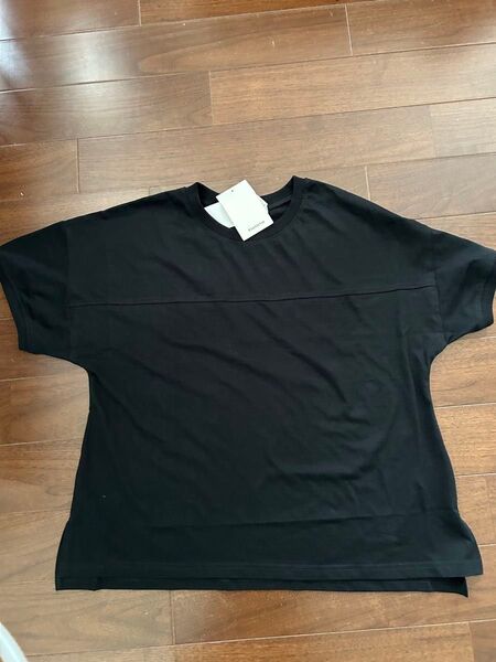 半袖 tシャツ トップス ブラック 未使用 レディース 黒 L