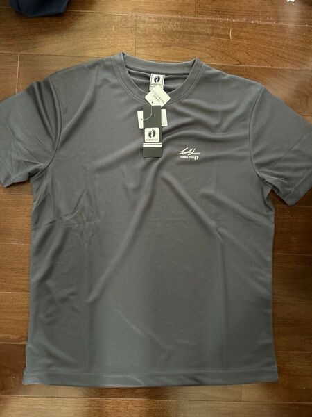 HAND TEN 半袖Tシャツ チャコールグレー 未使用 メッシュ L
